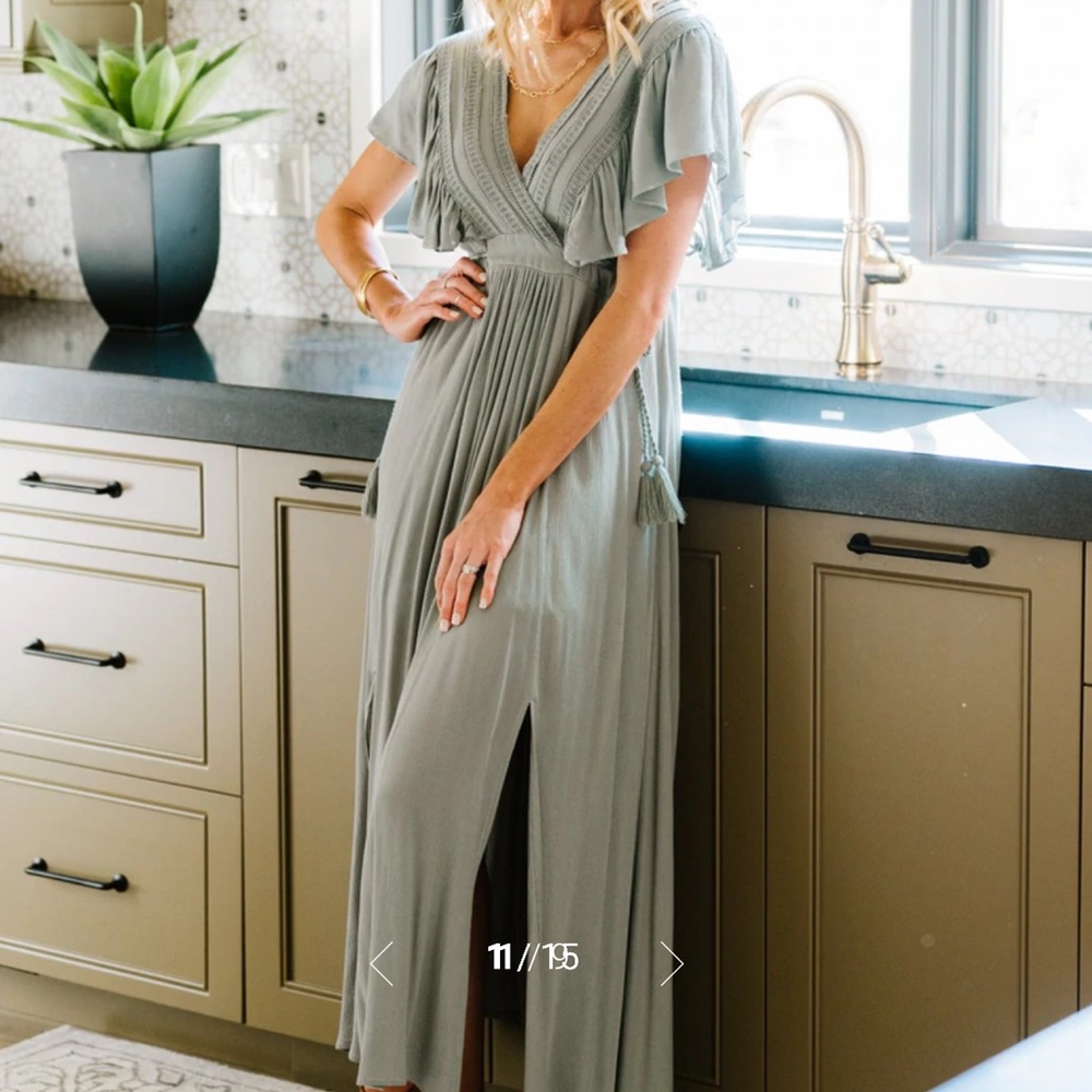 Baltic Born Sage Dress